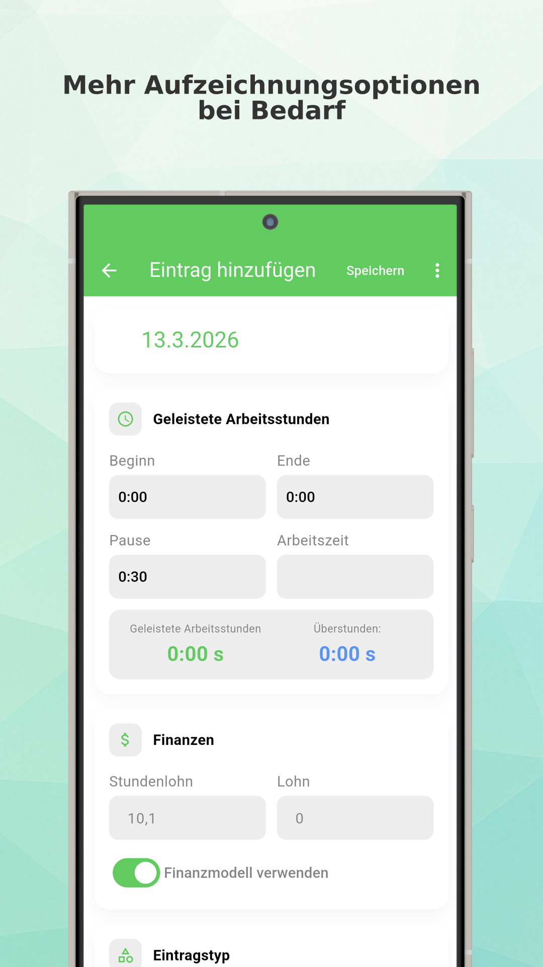 Working Timer work hours tracking