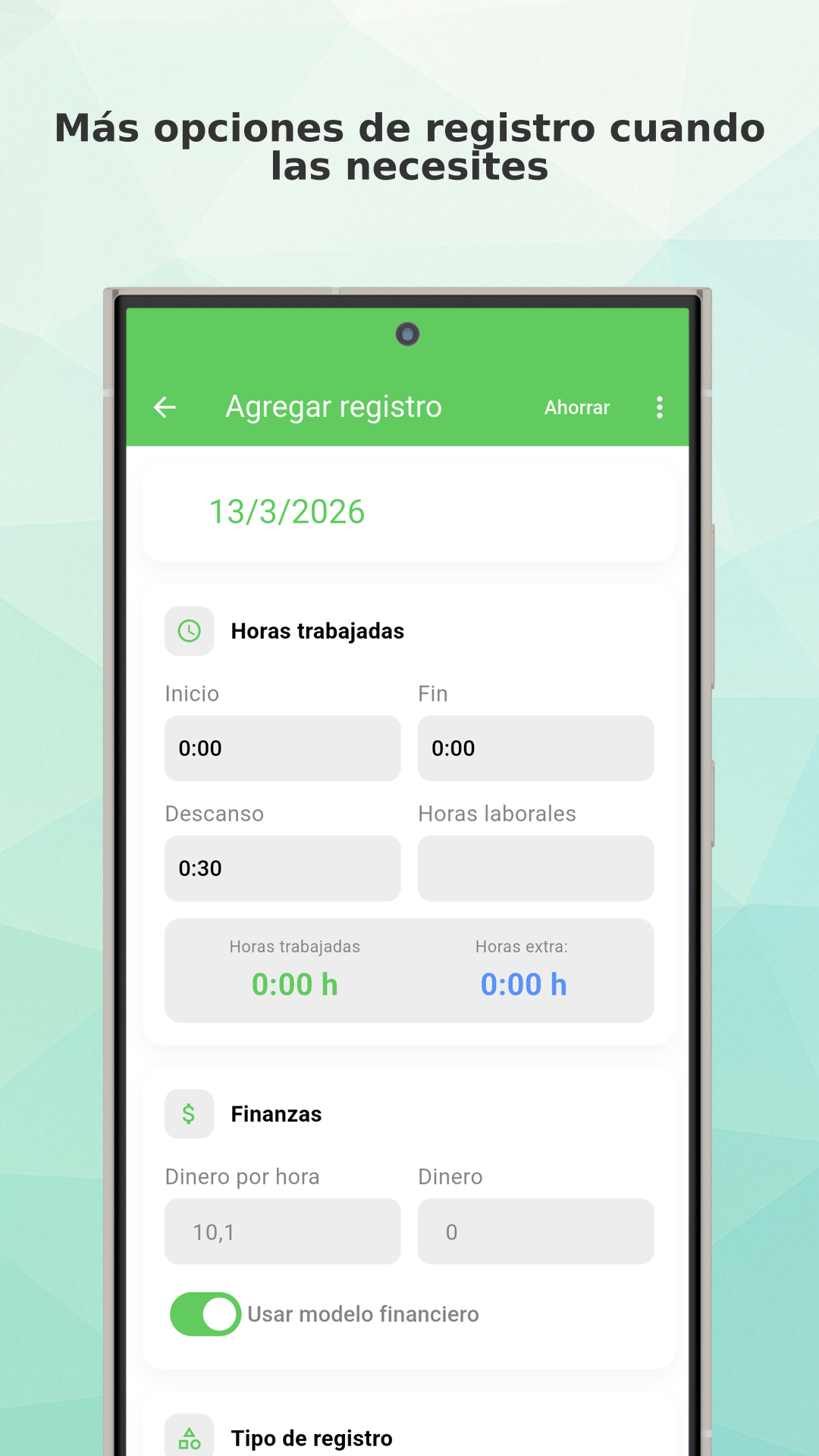 Working Timer work hours tracking